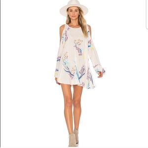 Free People Clear Skies Asymmetrical Tunic Dress